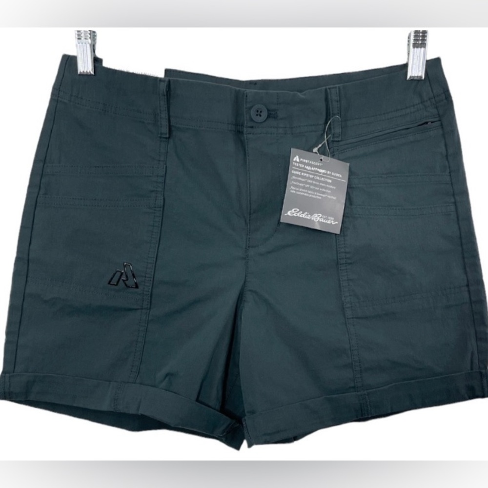 Eddie Bauer First Ascent Guides Day Off Utility Ripstop Shorts Storm NWT